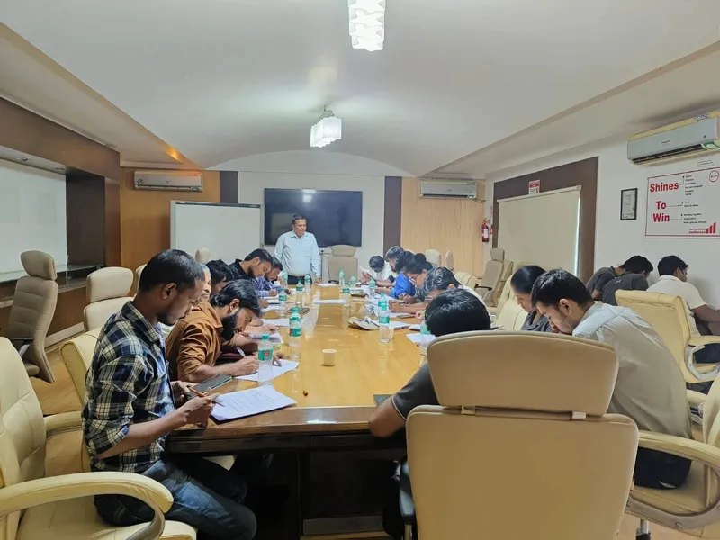 MCAS team on-site during a client audit visit